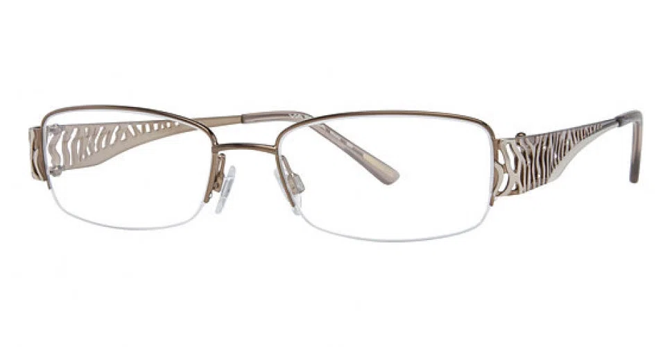 Via Spiga VSNicola Eyeglasses - Brown/gold - view 3